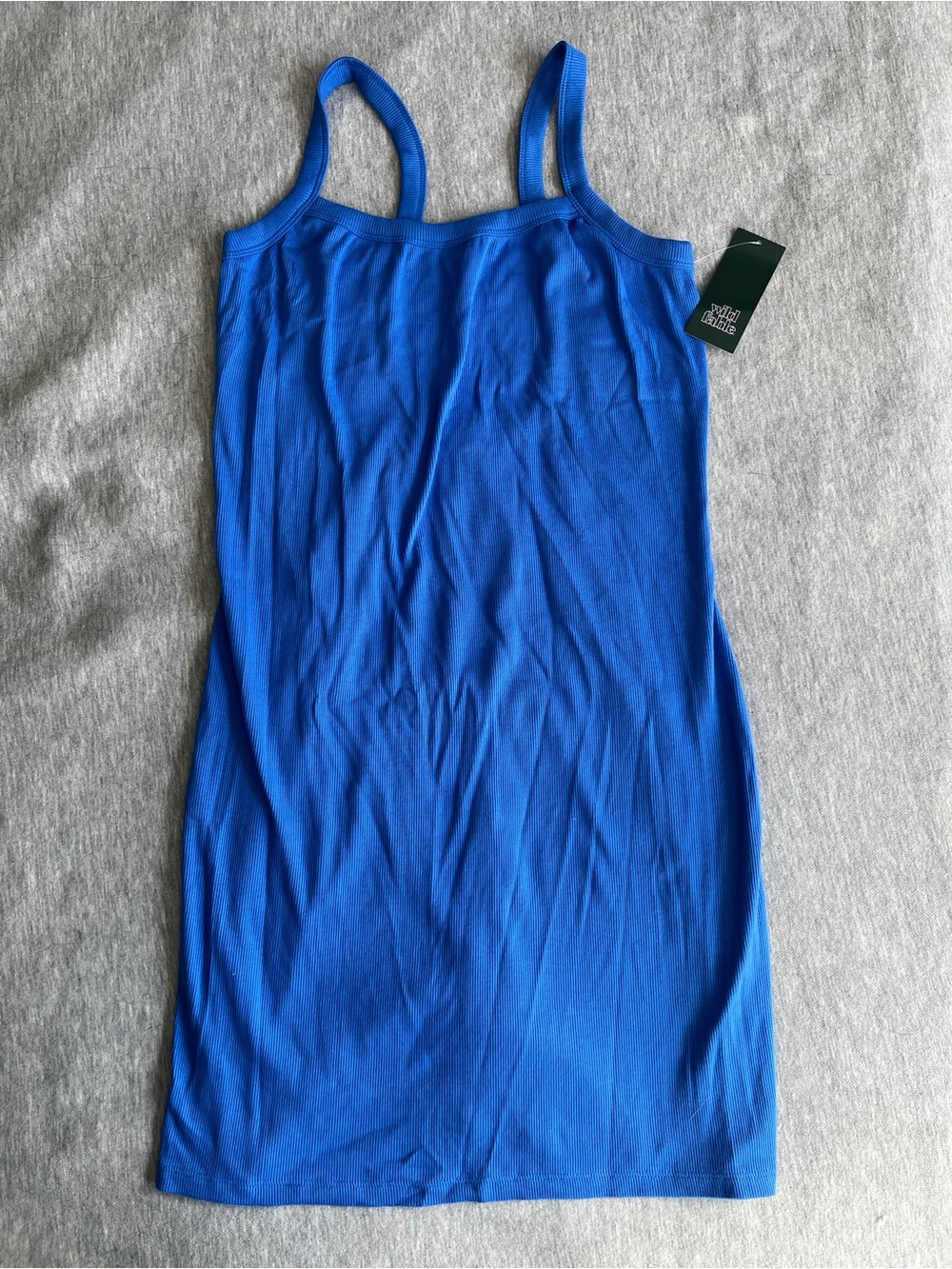 wild fable Royal Blue Slim Cami Mini Dress